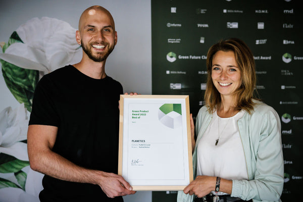 PLANETICS gewinnt höchste Auszeichnung beim Green Product Award 2022