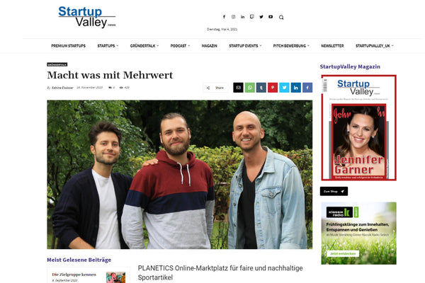 Startup Valley News