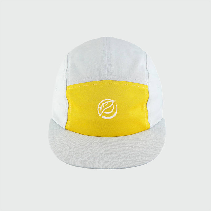 VIDAR 5 Panel Logo Cap | grau & gelb