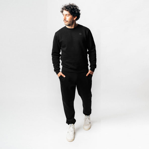 ALL COURT I Natural Sweatpants - schwarz