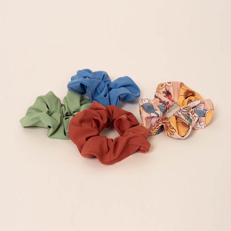 Scrunchie - floral boho