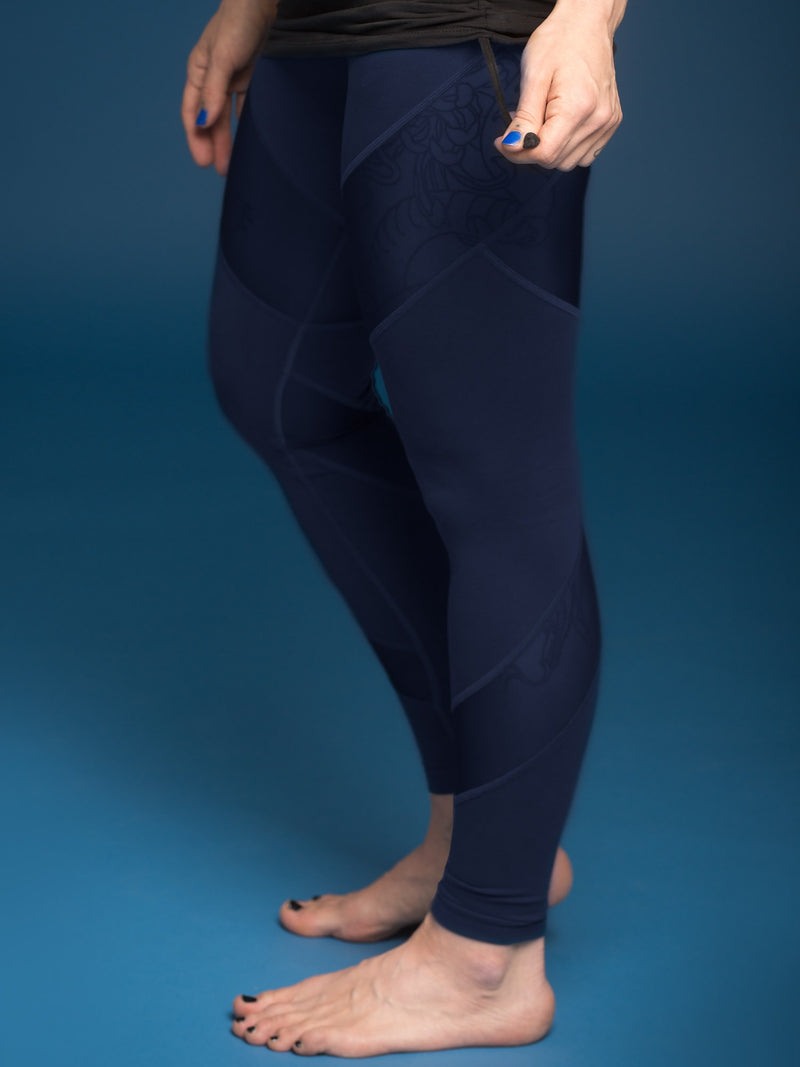 Energy Leggings . Bio-Baumwolle + Mesh
