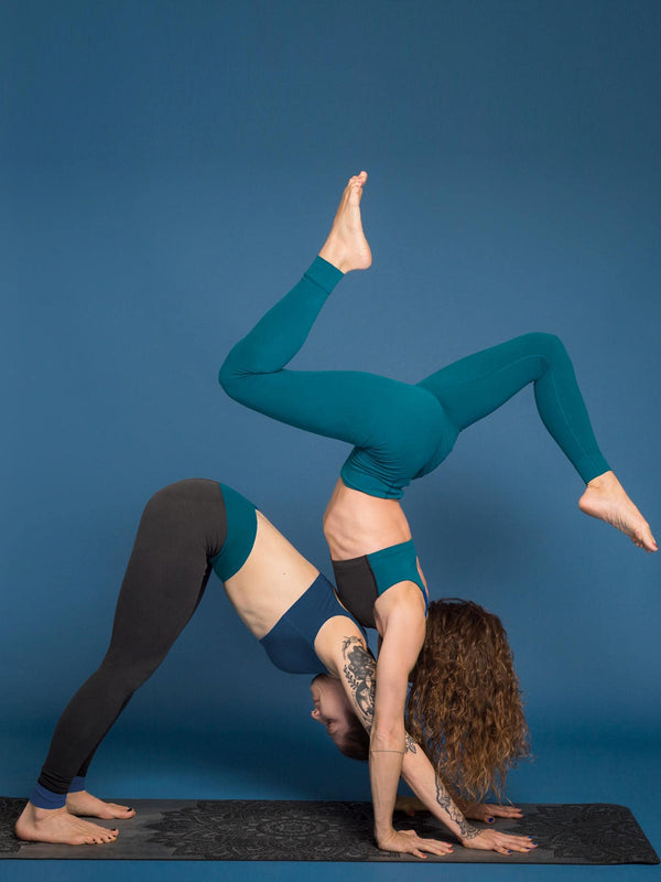 Essential Legging . Biobaumwolle . Color Block Edition