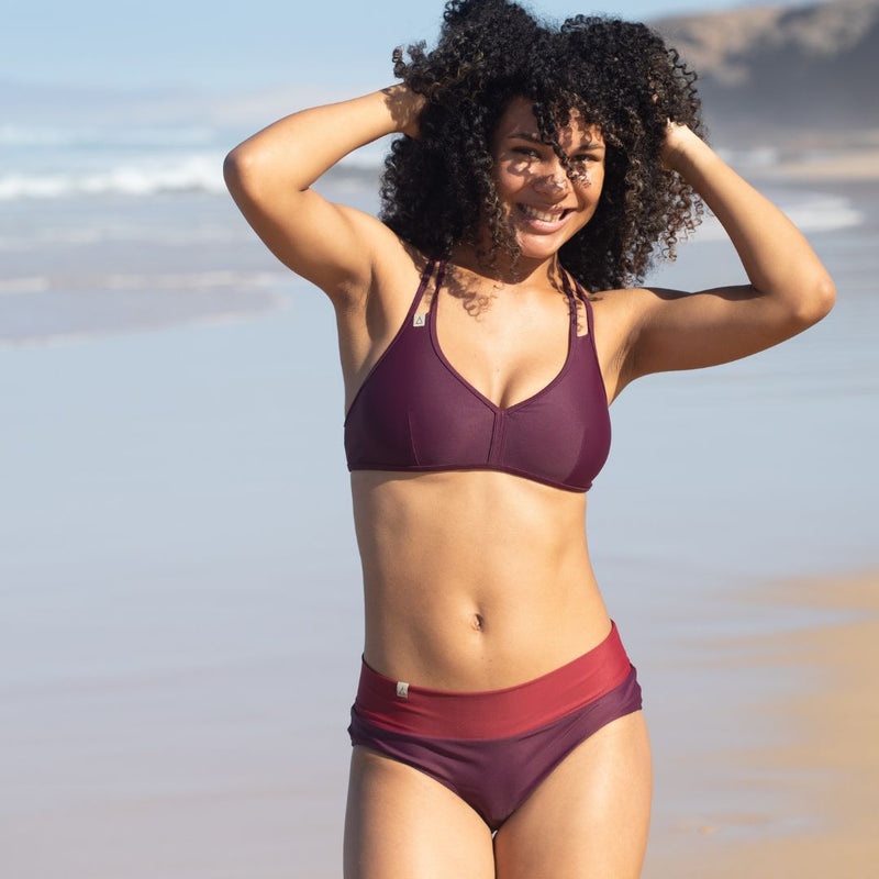 Soft Waist Bikini Hose FLOW Berries
