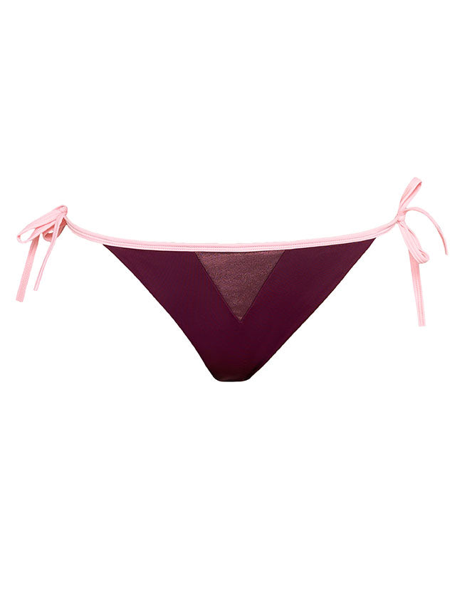 Fiji Bikini Pants Aubergine