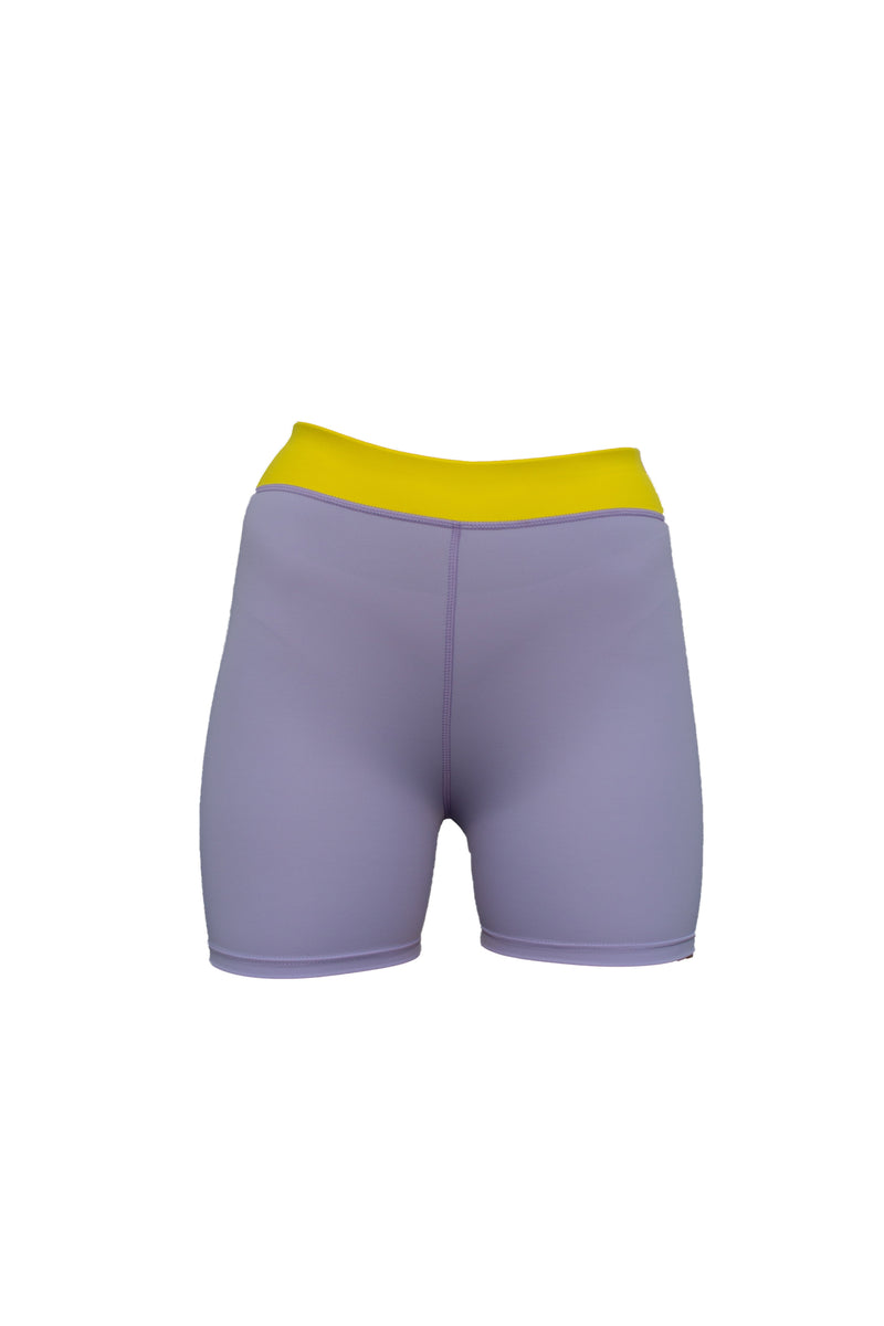 Oban - Shorts - Lavendel/Gelb