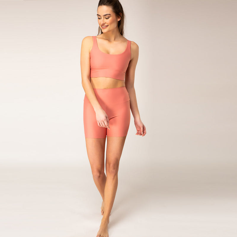 MelinaOphelia Long Active Bra - peach