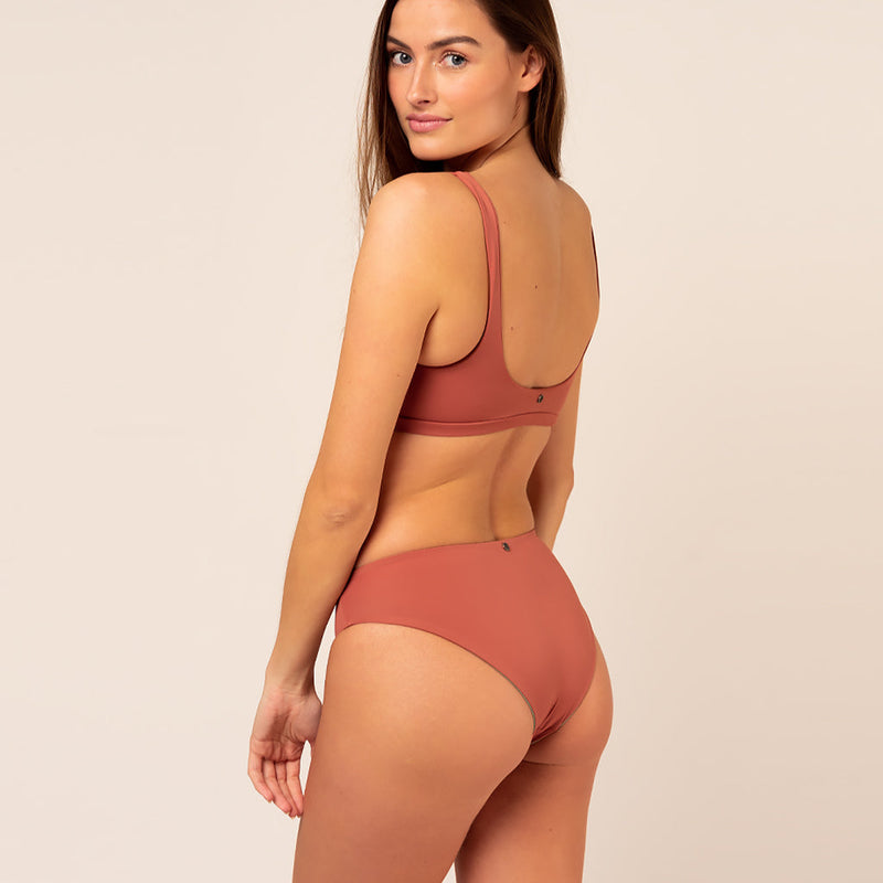Cimi Bottoms - reversible brown / green