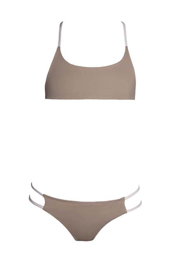 Ibiza - Bikini Top - Beige