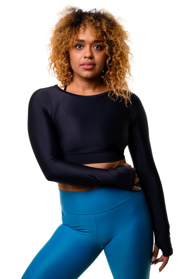 Crop Top black
