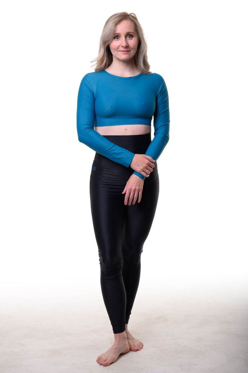 Crop Top black emerald