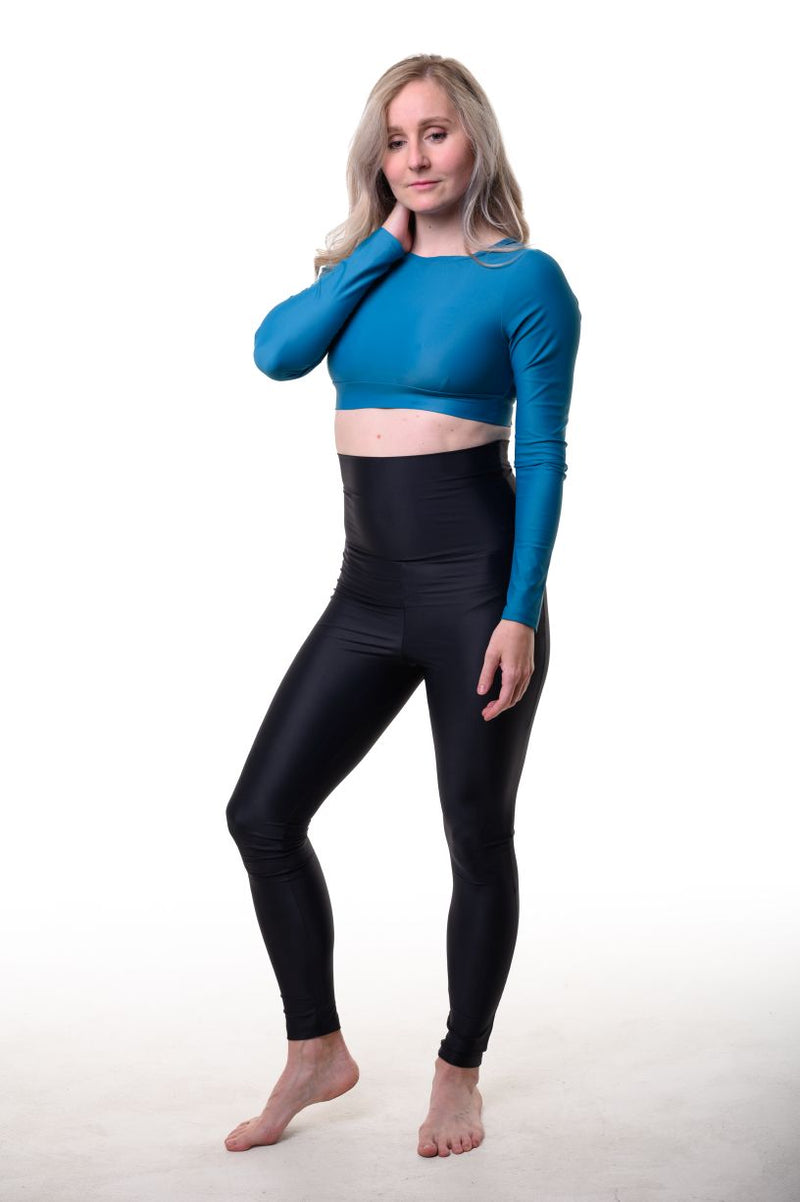 Crop Top black emerald