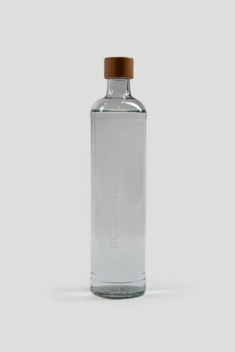 500ml sports bottle made from glass