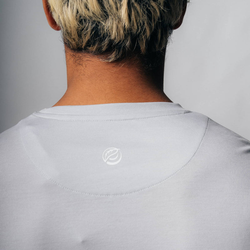 DISTANCE | Natural Performance Longsleeve - hellgrau