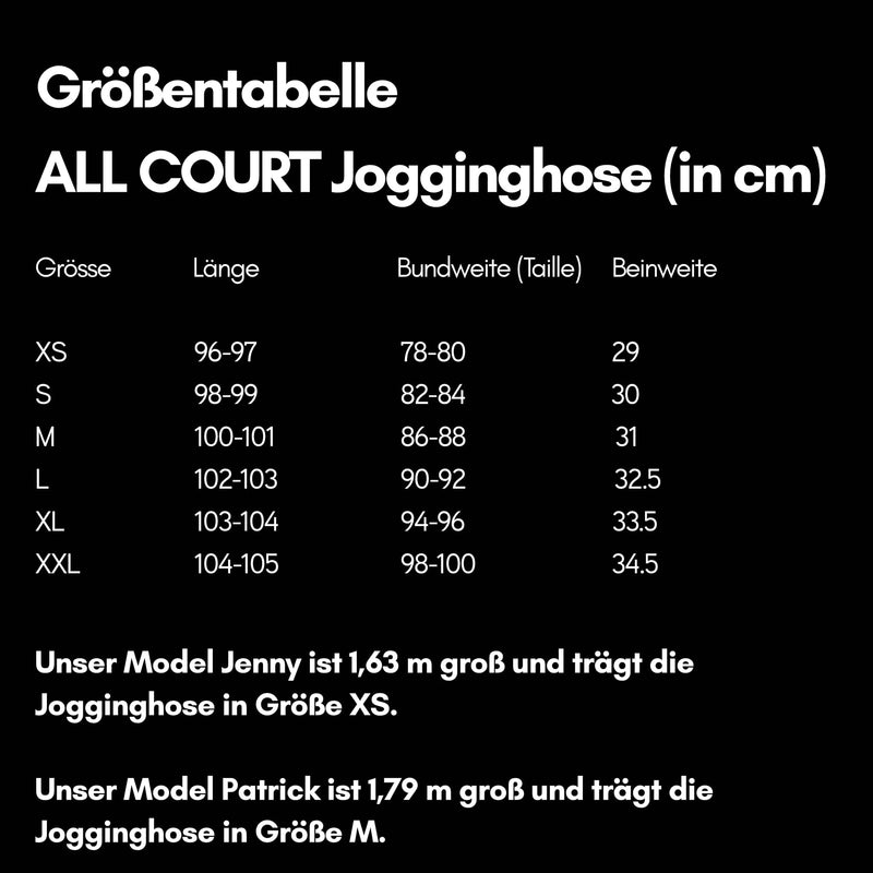 Jogginganzug aus TENCEL™ und Biobaumwolle - schwarz
