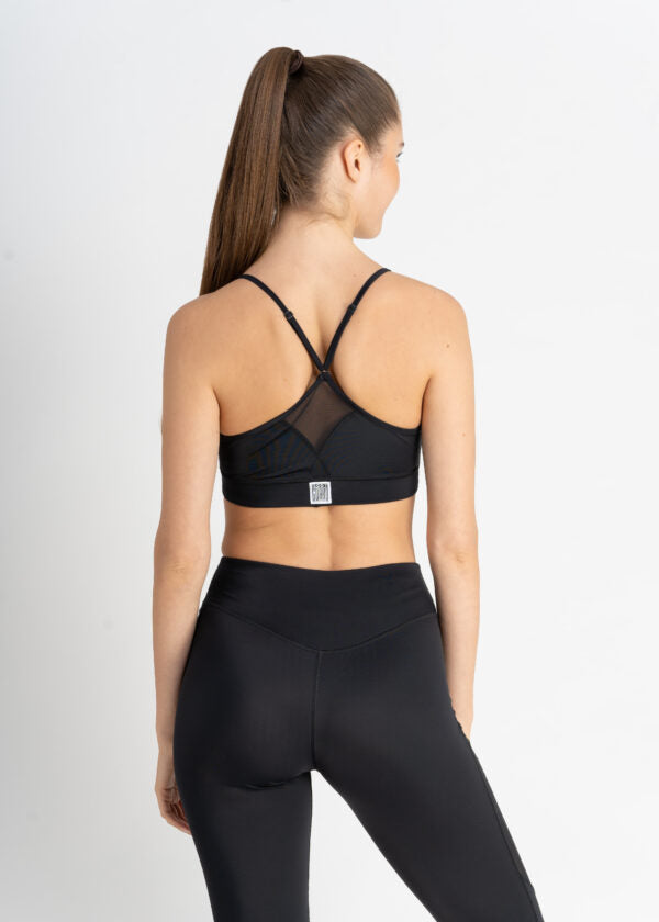Sports Bra - Tiffany - Schwarz