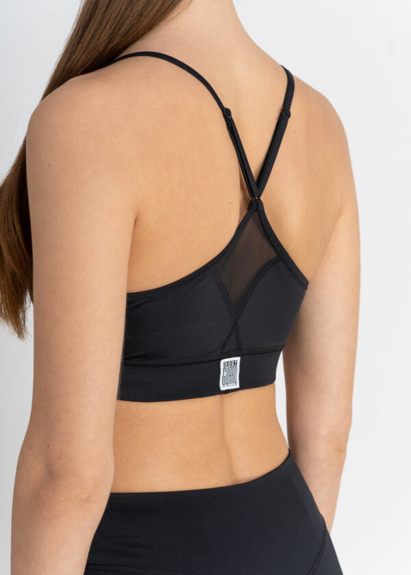 Sports Bra - Tiffany - Schwarz