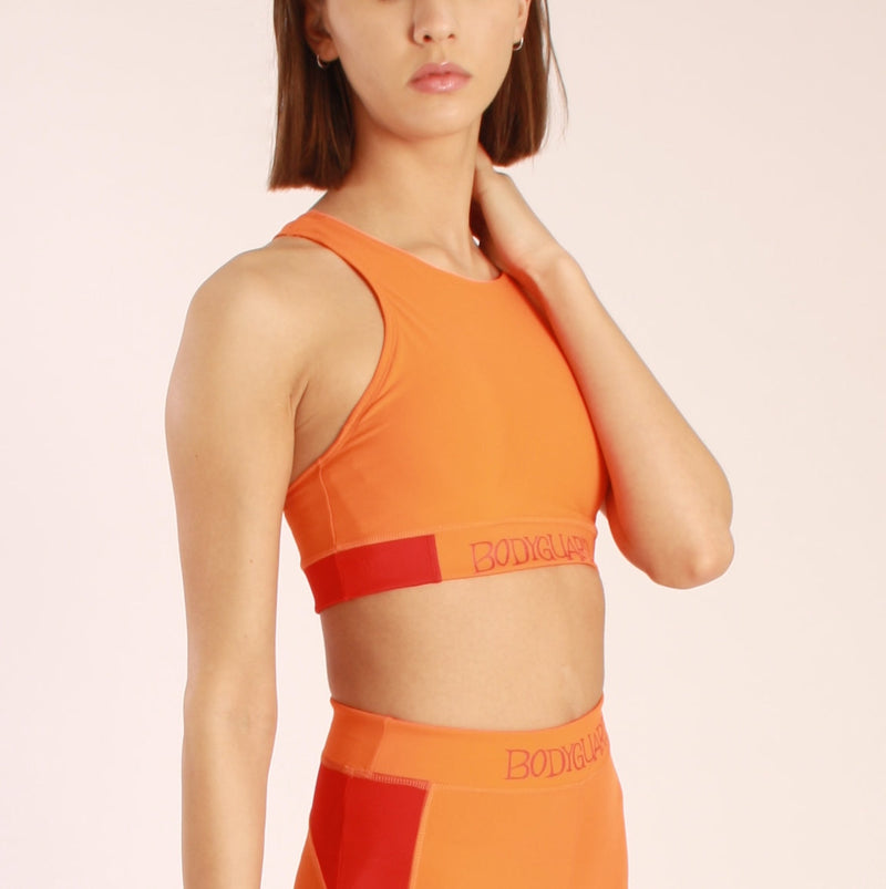 Sports Bra - Lipari  - Orange