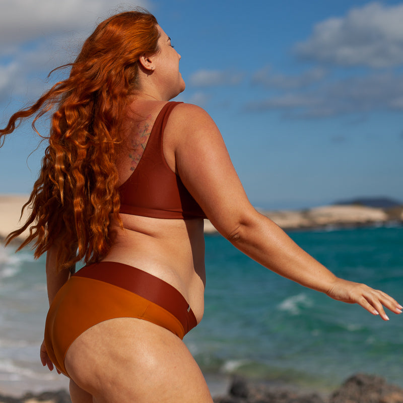 Soft Waist Bikini Hose FLOW Earth