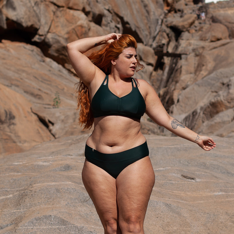 Soft Waist Bikini Hose FLOW Nature