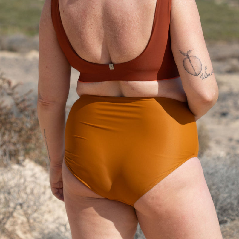 High Waist Bikini Hose PURE Earth