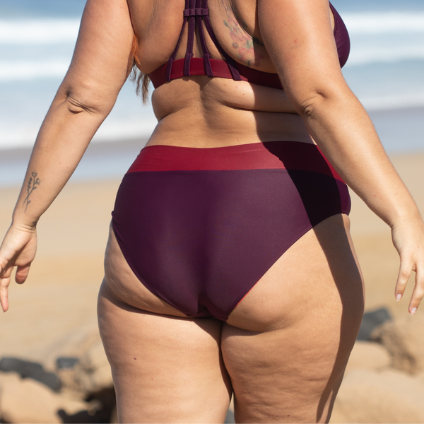 Soft Waist Bikini Hose FLOW Berries