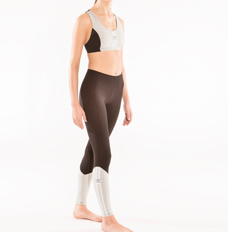 Midnight Upcycling-Legging - black/grey