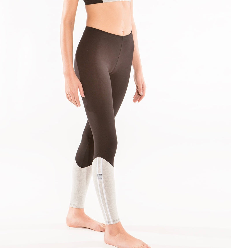 Midnight Upcycling-Legging - black/grey