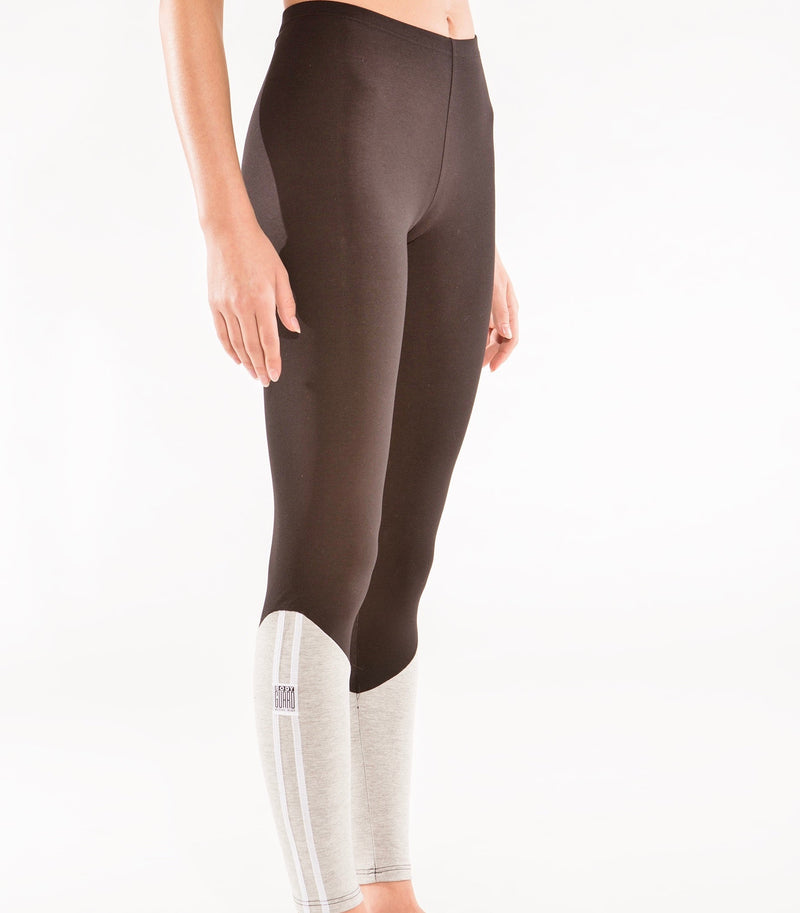 Midnight Upcycling-Legging - black/grey