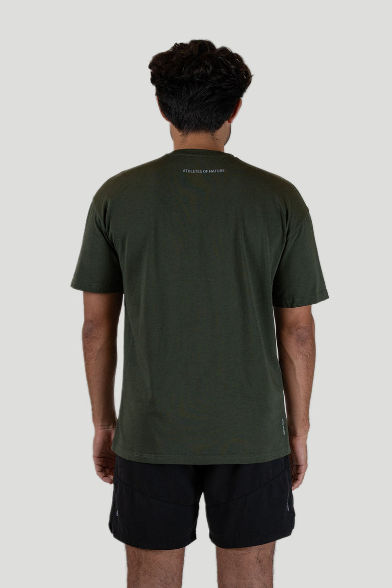 Plastic-free gym t-shirt made for eco-conscious workouts