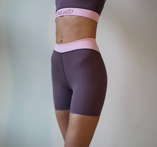 Oban - Shorts - Purple Gray/Rosa