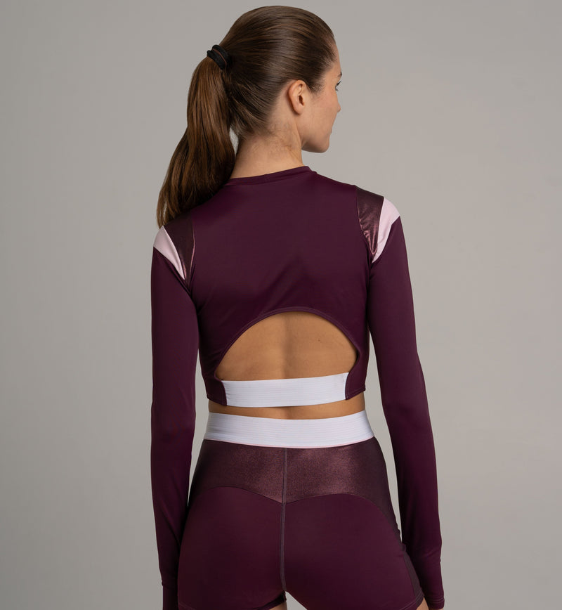 Tahiti Longsleeve Aubergine
