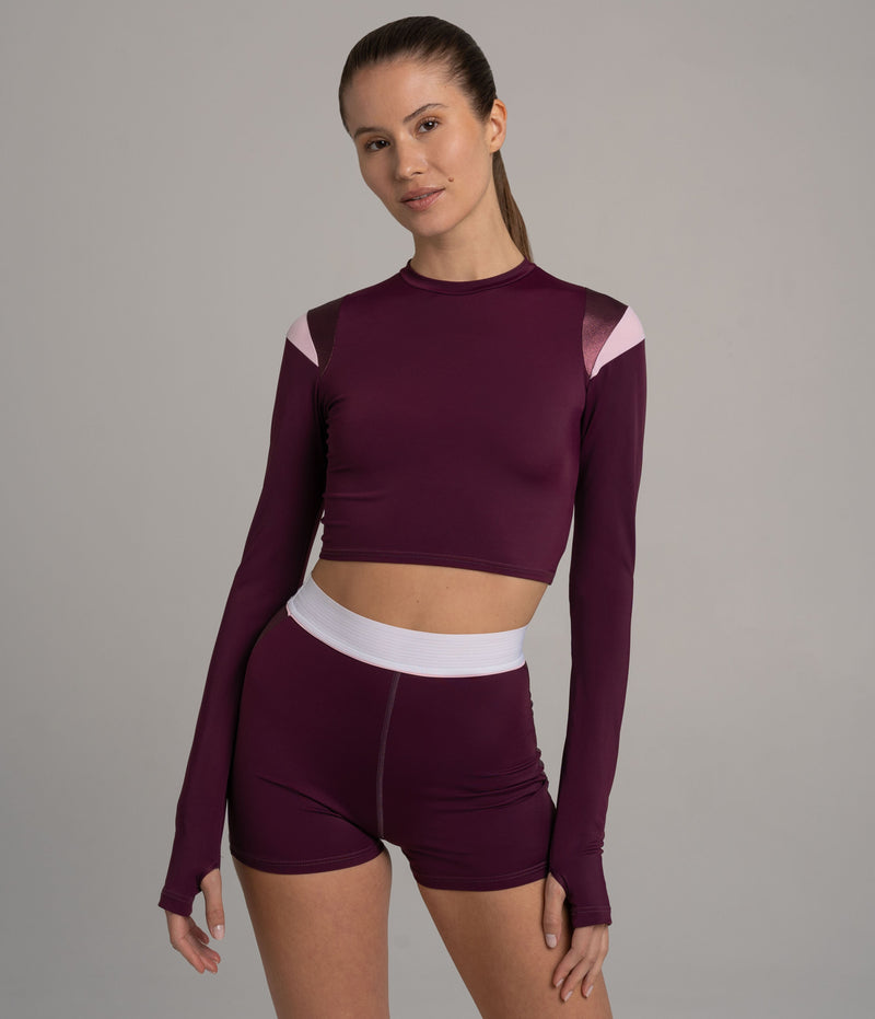 Tahiti Longsleeve Aubergine