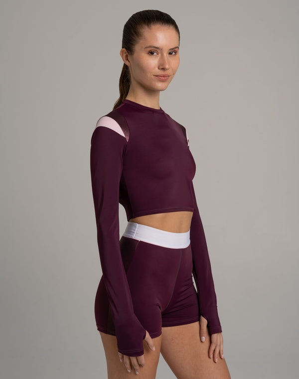 Tahiti Longsleeve Aubergine