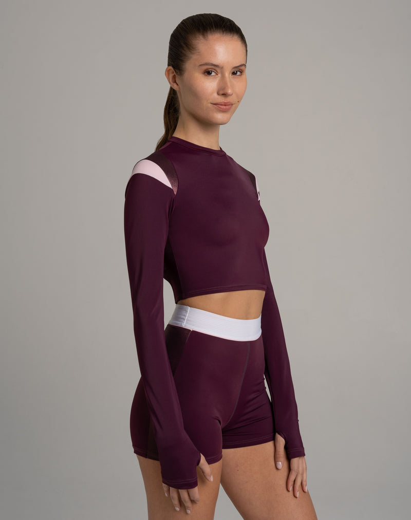 Tahiti Longsleeve Aubergine