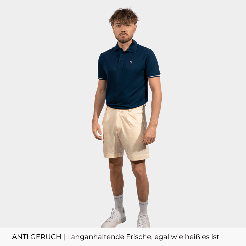 Blue TENCEL™ Polo