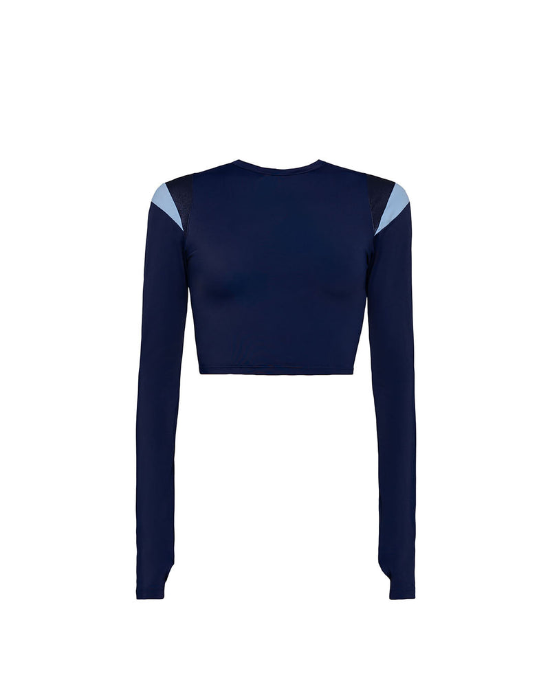 Tahiti Longsleeve Nachtblau
