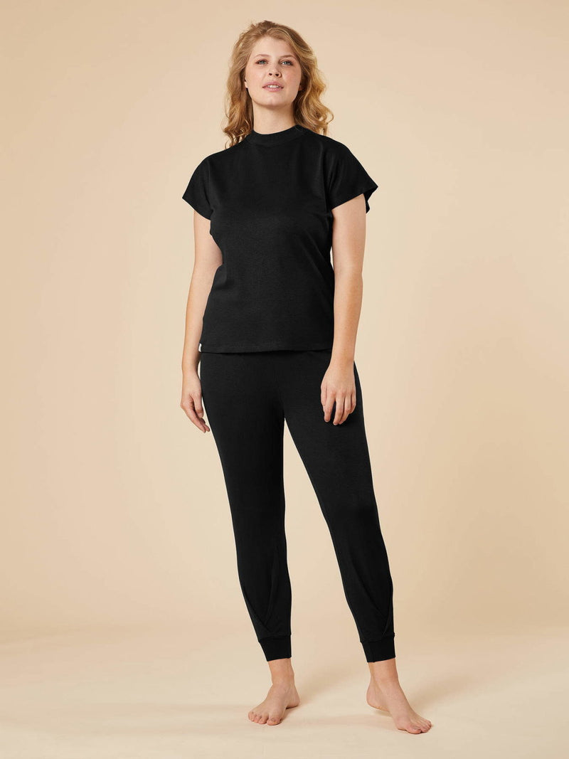 Lässiges Stehkragen-Shirt Bagala