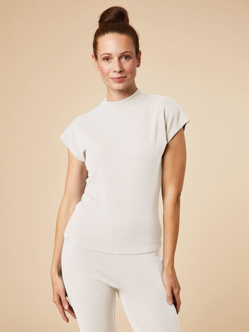 Lässiges Stehkragen-Shirt Bagala