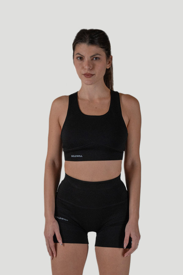 sports bra made from healthy, organic materials. 