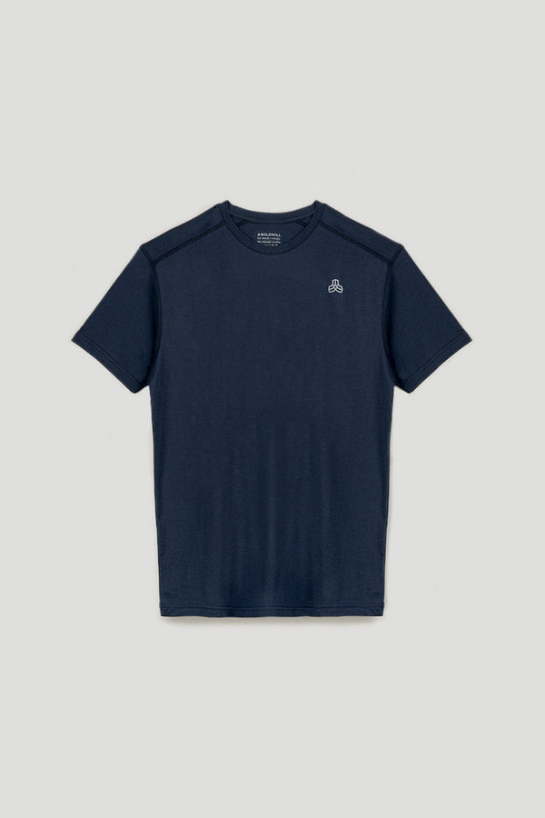 Plastic-free activewear t-shirt made for sustainable workouts