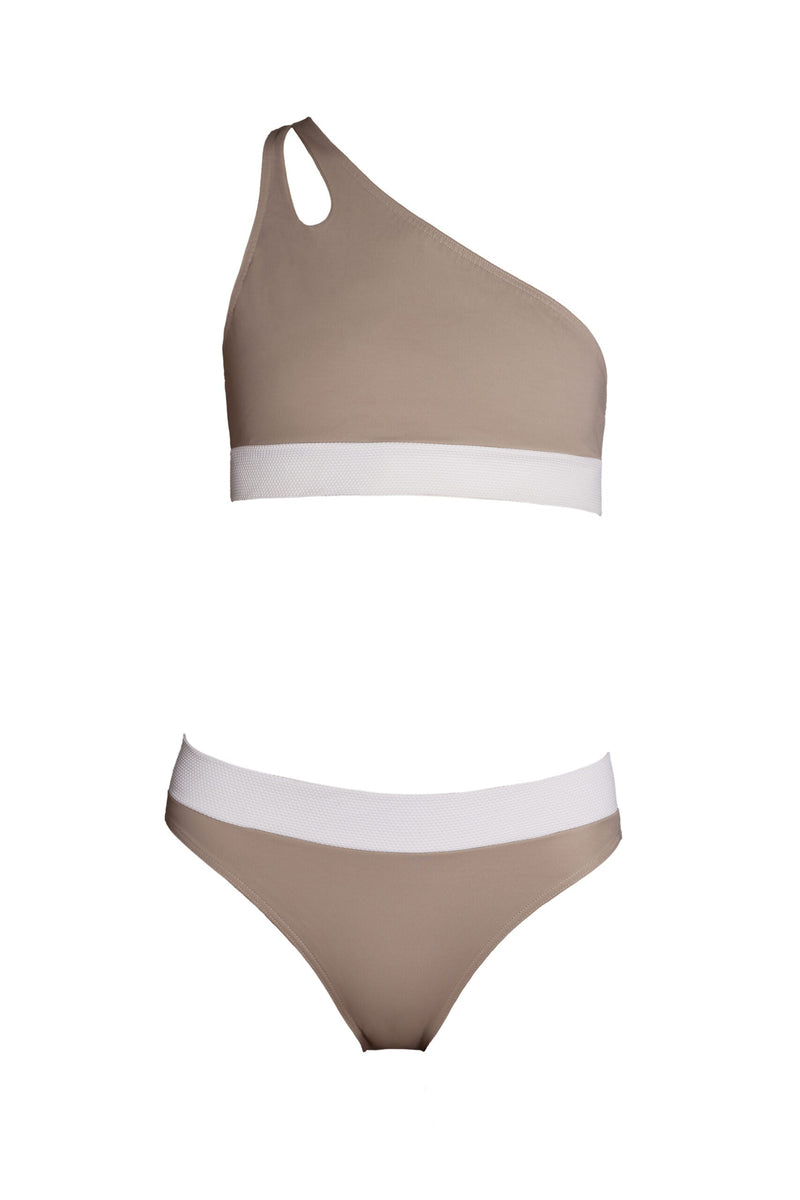 Cotton Beach - Bikini Top - Beige