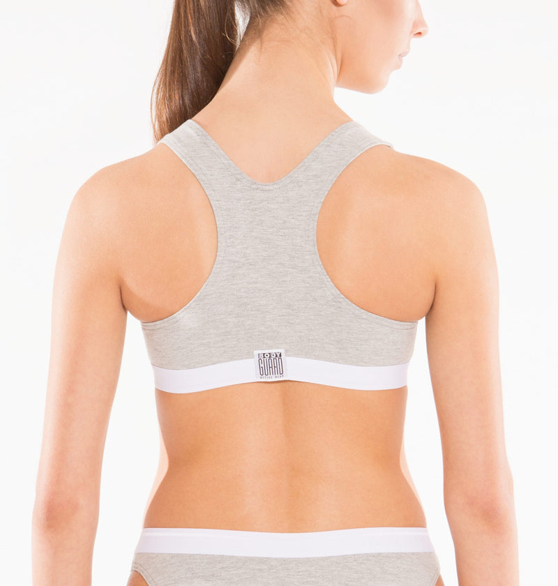 Print - Bustier - grey