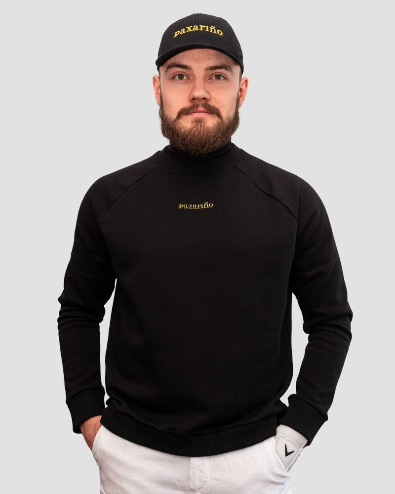 Black Nature Crewneck