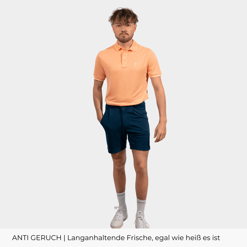Peach TENCEL™ Polo
