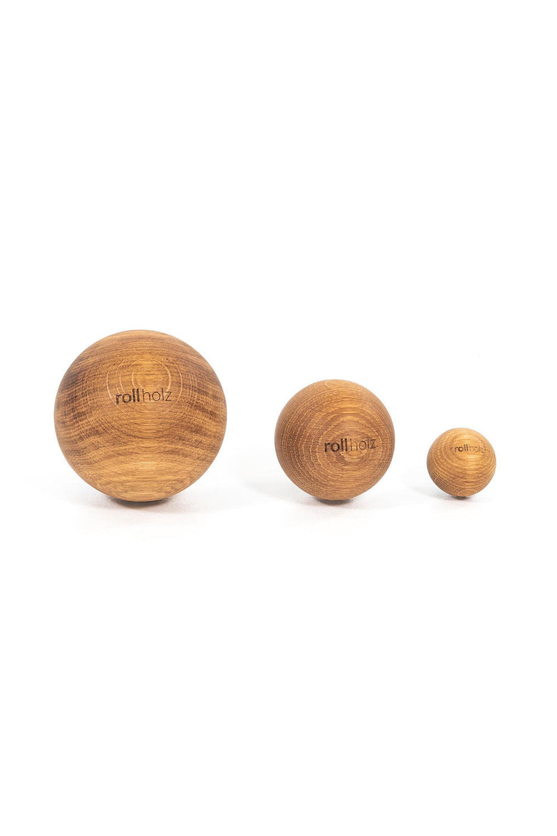 rollholz Kugel Set