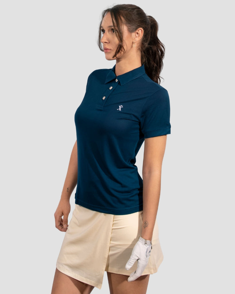 Blue TENCEL™ Polo