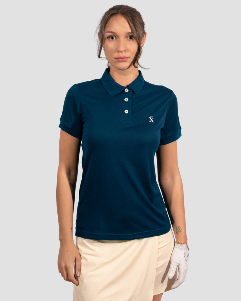 Blue TENCEL™ Polo