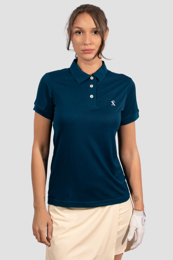 Blue TENCEL™ Polo