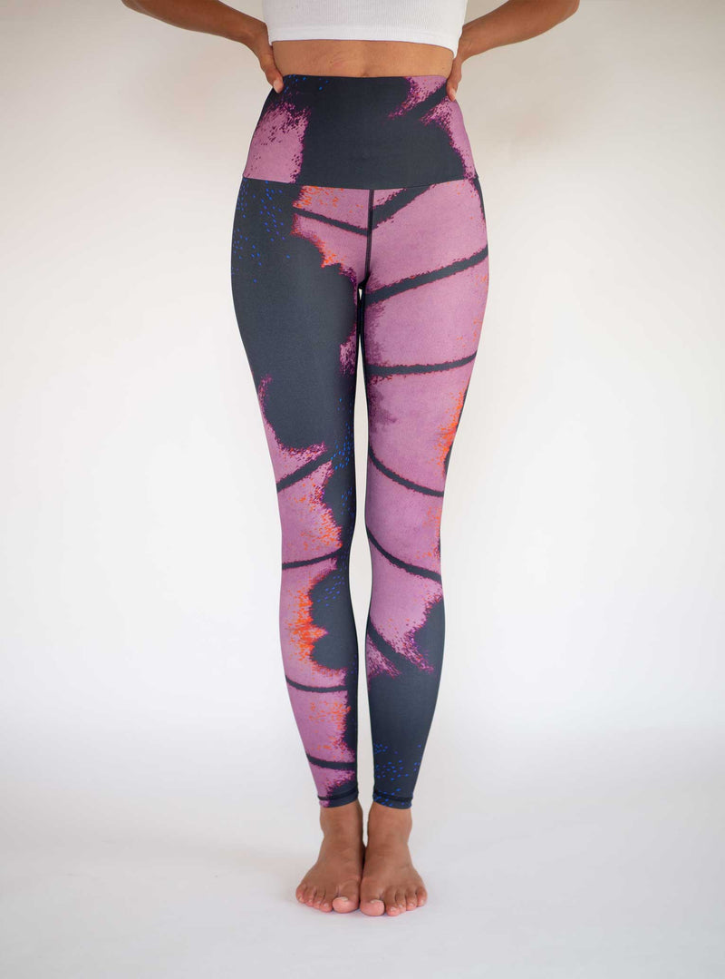 Yoga Leggings BERRY BUTTERFLY